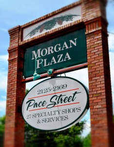 Morgan Plaza sign